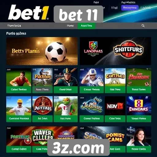 Análise das opções de jogos disponíveis no bet 11