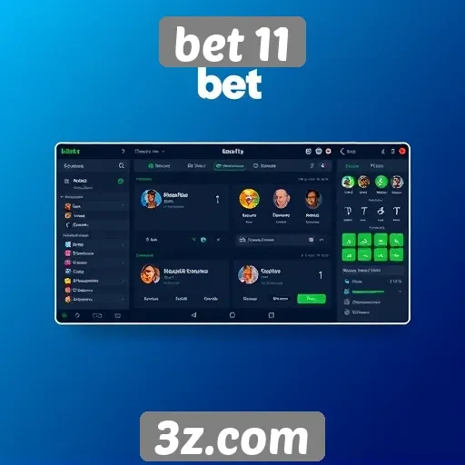 Interface do usuário do bet 11 é intuitiva